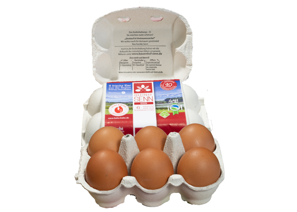Senn Eier 6er Packung
